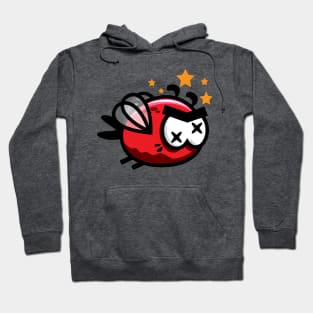 Angry Honey Bee Bird Hoodie